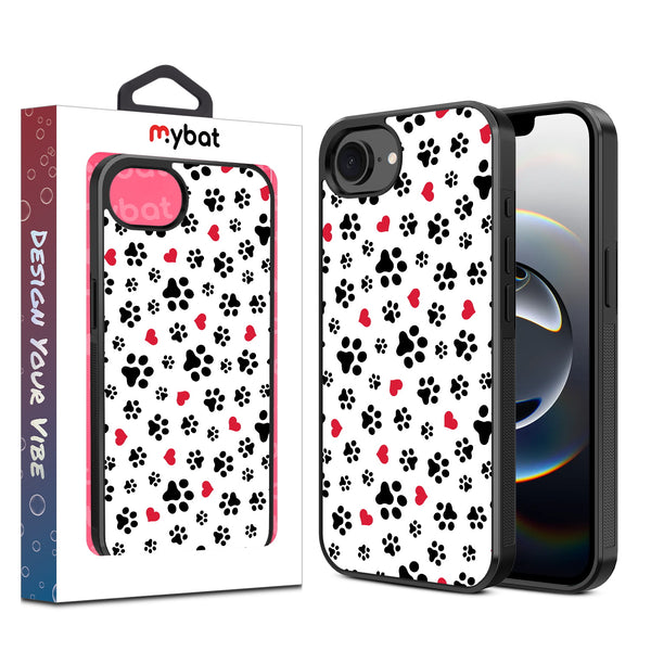 MyBat Design Lab Series Case for Apple iPhone 17e / 16e - Paw Prints and Hearts - MIP16ECSLESM001-1.jpg