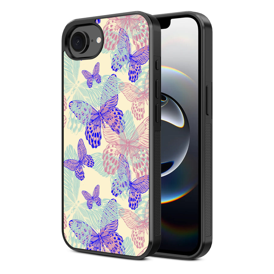 MyBat Design Lab Series Case for Apple iPhone 17e / 16e - Butterflies - MIP16ECSLESM019-2.jpg