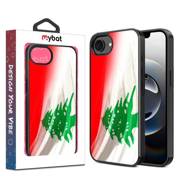 MyBat Design Lab Series Case for Apple iPhone 17e / 16e - Lebanese Flag - MIP16ECSLESM033-1.jpg