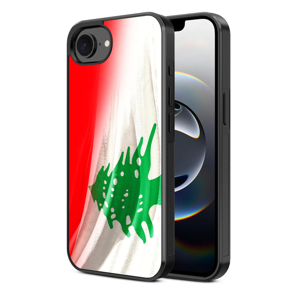 MyBat Design Lab Series Case for Apple iPhone 17e / 16e - Lebanese Flag - MIP16ECSLESM033-2.jpg