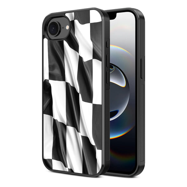 MyBat Design Lab Series Case for Apple iPhone 17e / 16e - Racing Flag - MIP16ECSLESM040-2.jpg