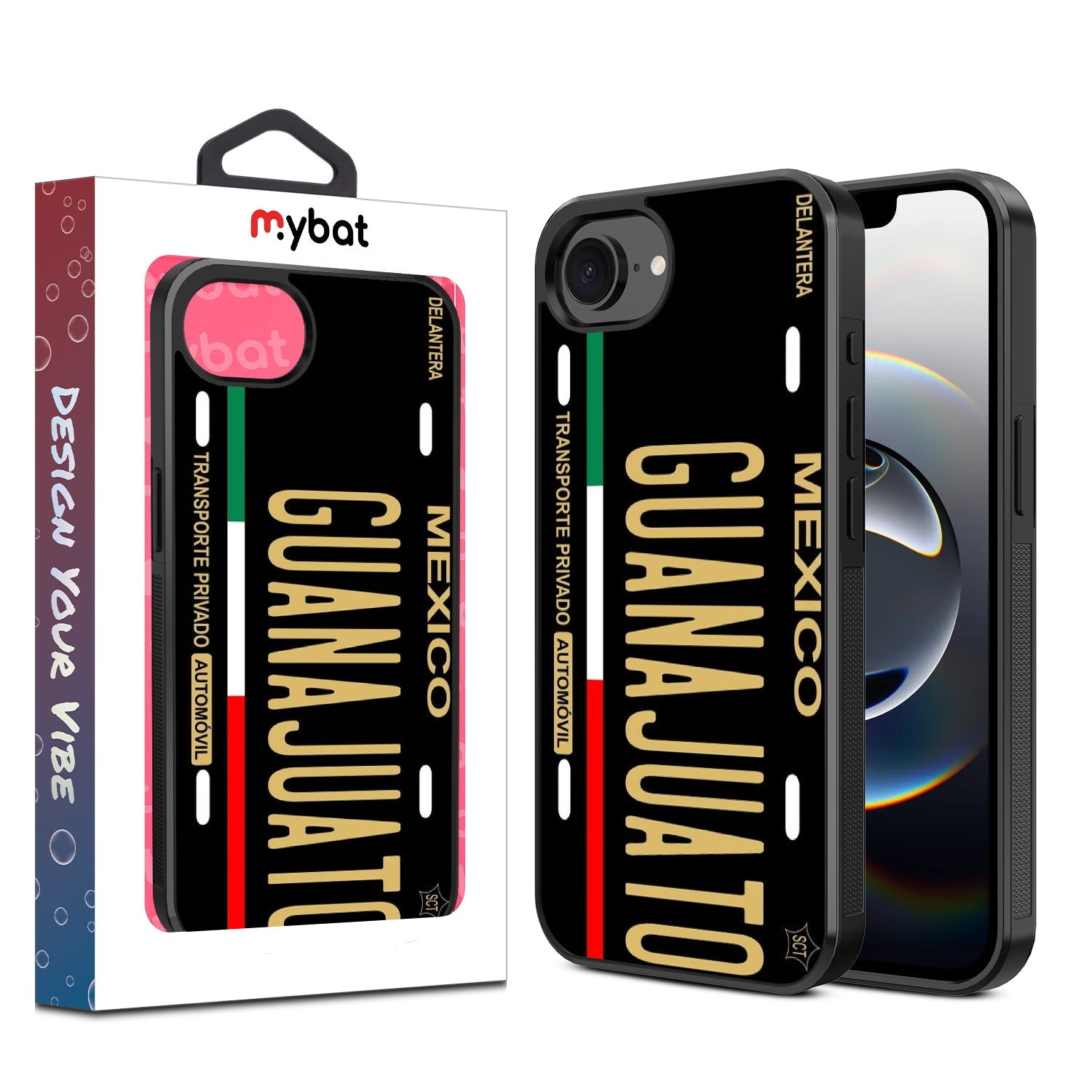 MyBat Design Lab Series Case for Apple iPhone 17e / 16e - Guanajuato Black