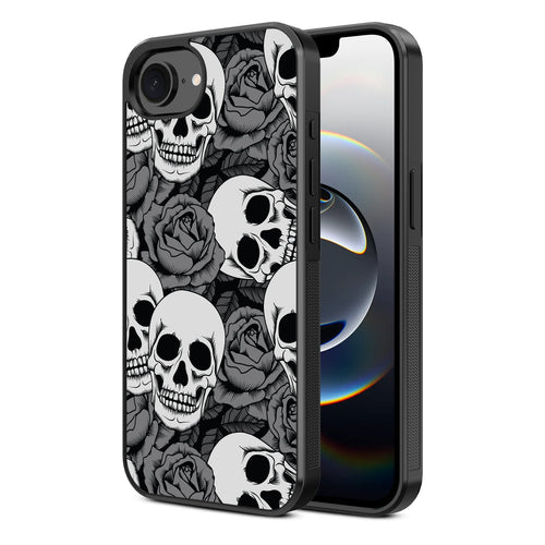 MyBat Design Lab Series Case for Apple iPhone 17e / 16e - Skull Garden - MIP16ECSLESM081-2.jpg