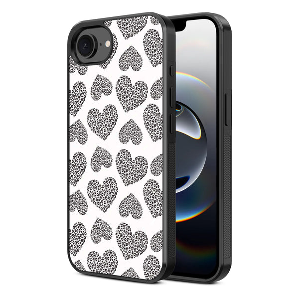 MyBat Design Lab Series Case for Apple iPhone 17e / 16e - Leopard Print Hearts - MIP16ECSLESM098-2.jpg