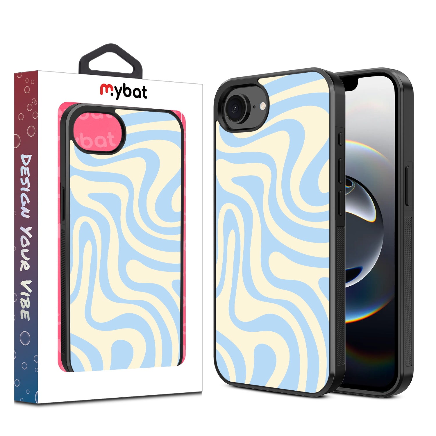 MyBat Design Lab Series Case for Apple iPhone 17e / 16e - Wavy Baby