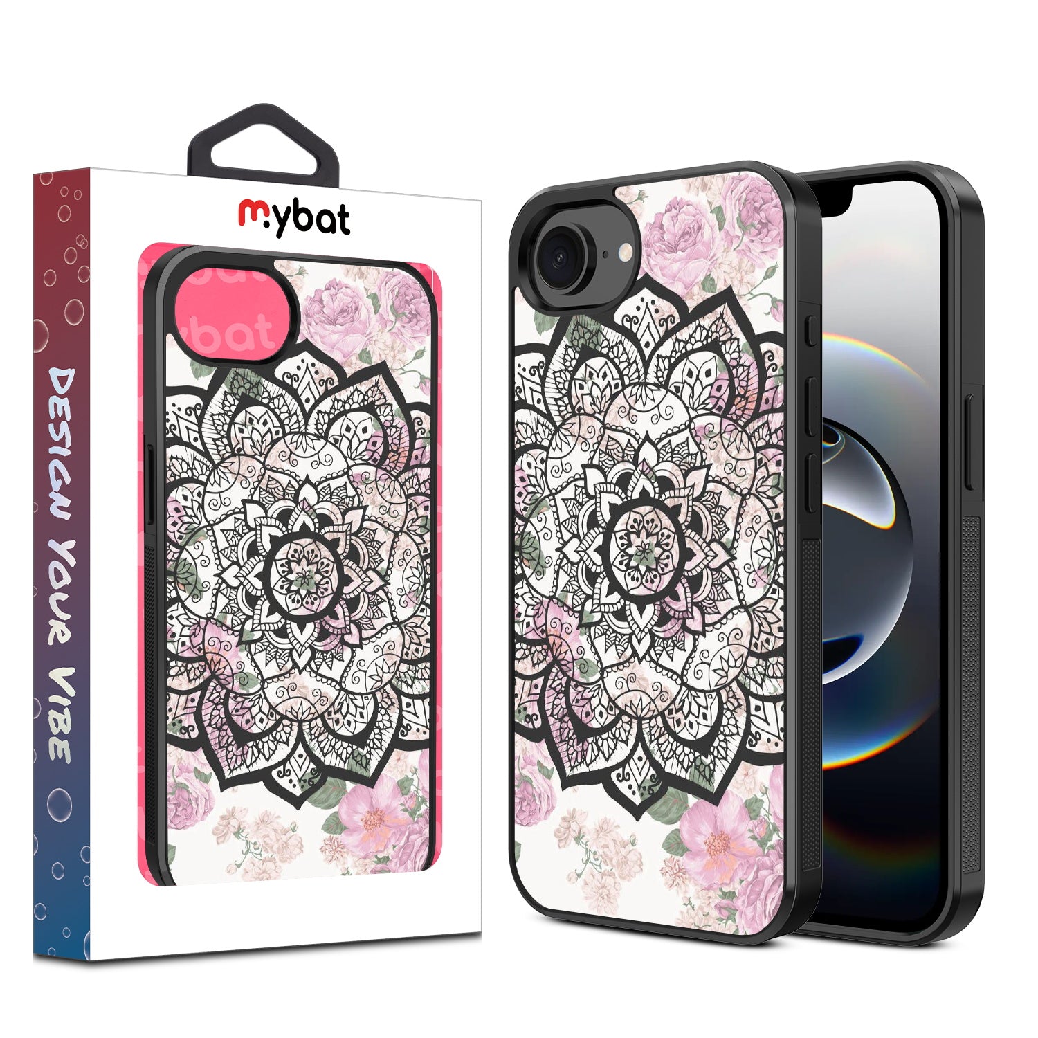 MyBat Design Lab Series Case for Apple iPhone 17e / 16e - Mandala