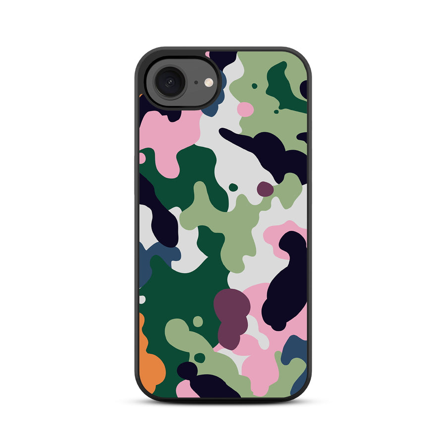 MyBat Design Lab Series Case for Apple iPhone 17e / 16e - Multicolor Camouflage - MIP16ECSLESM121-3.jpg
