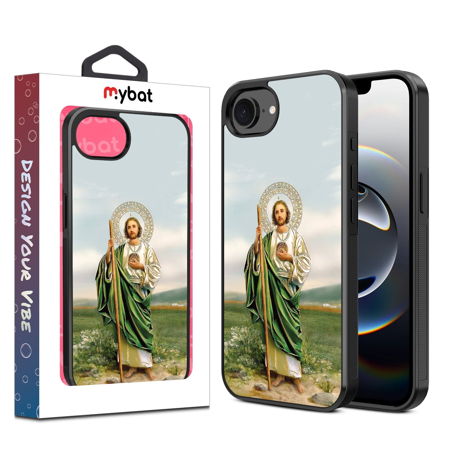 MyBat Design Lab Series Case for Apple iPhone 17e / 16e - Saint Judas