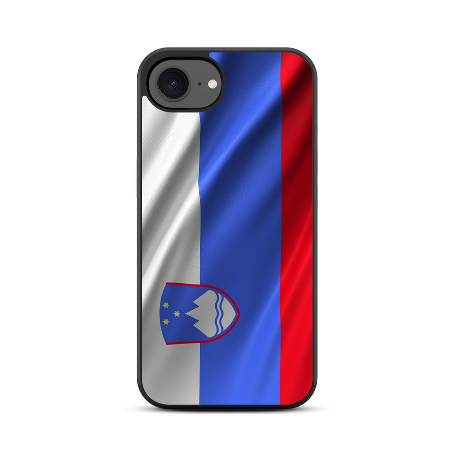 MyBat Design Lab Series Case for Apple iPhone 17e / 16e - Slovenia Flag - MIP16ECSLESM158-3.jpg