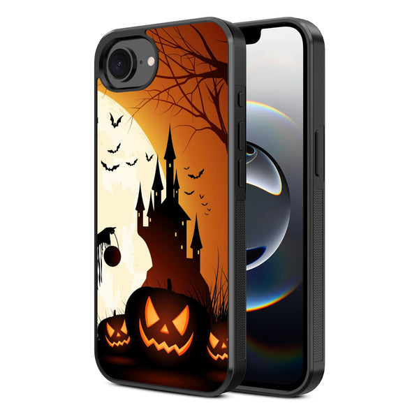 MyBat Design Lab Series Case for Apple iPhone 17e / 16e - Spooky Pumpkin Patch - MIP16ECSLESM163-2.jpg