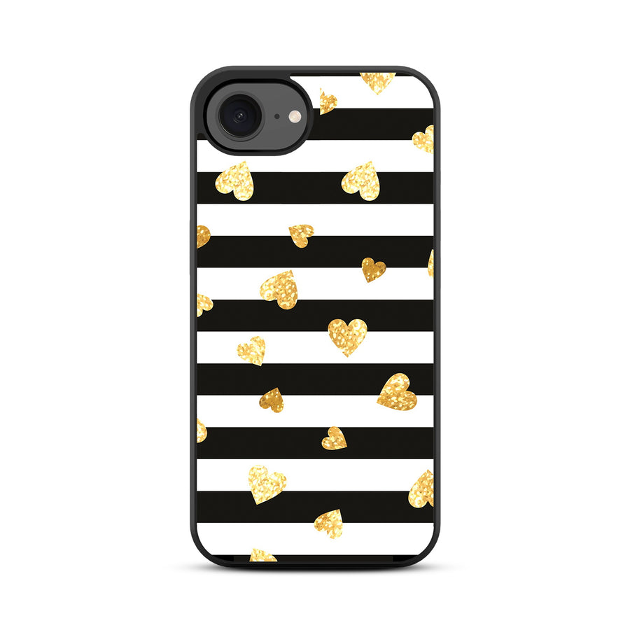 MyBat Design Lab Series Case for Apple iPhone 17e / 16e - Heart of Gold - MIP16ECSLESM166-3.jpg