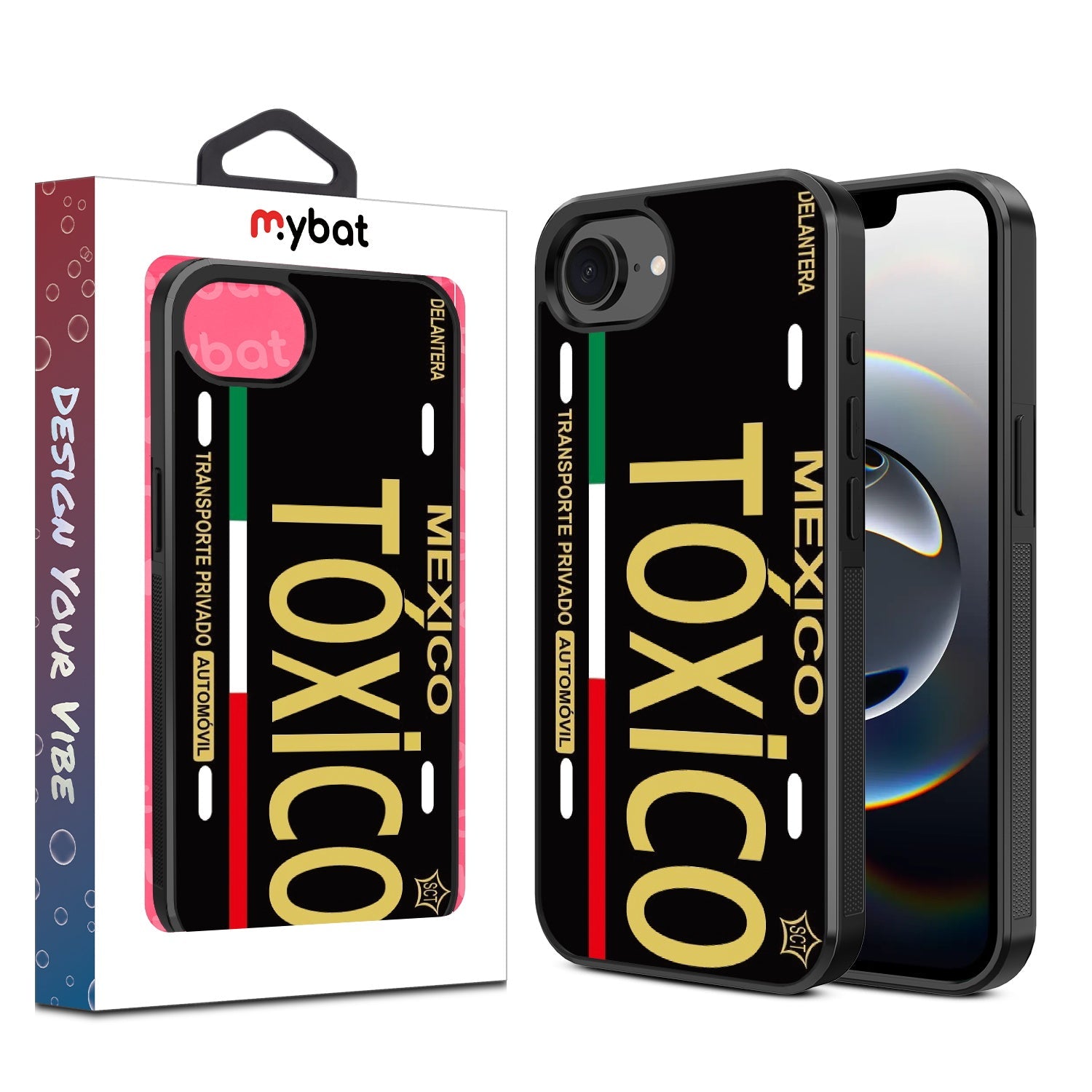 MyBat Design Lab Series Case for Apple iPhone 17e / 16e - Toxico Black