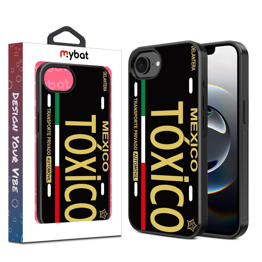 MyBat Design Lab Series Case for Apple iPhone 17e / 16e - Toxico Black