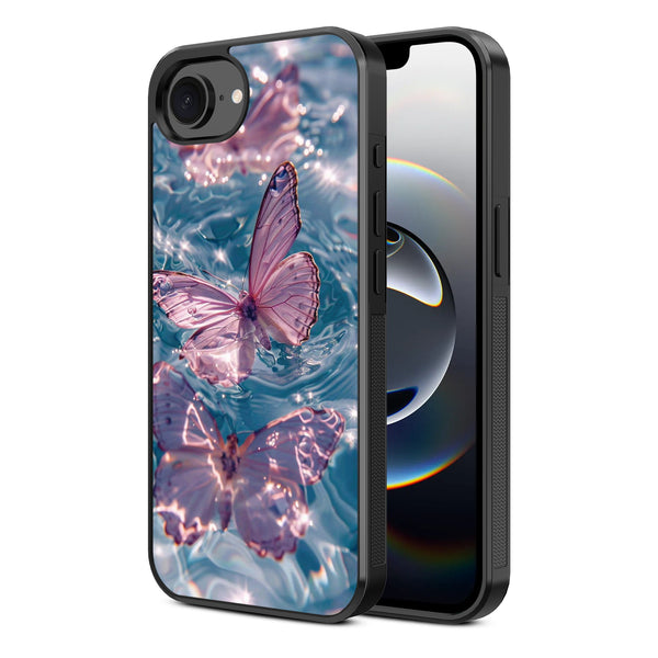 MyBat Design Lab Series Case for Apple iPhone 17e / 16e - Floating Butterflies - MIP16ECSLESM180-2.jpg