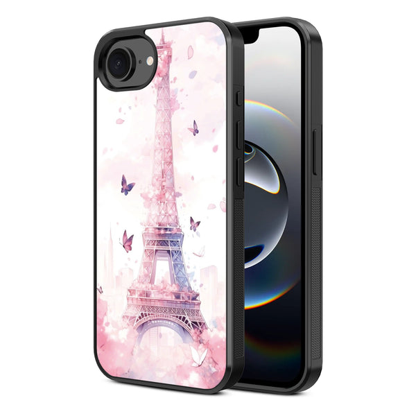 MyBat Design Lab Series Case for Apple iPhone 17e / 16e - Parisian Butterflies - MIP16ECSLESM182-2.jpg
