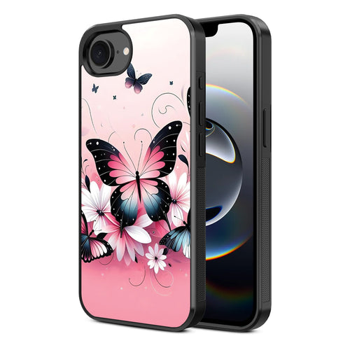MyBat Design Lab Series Case for Apple iPhone 17e / 16e - Butterfly Bouquet - MIP16ECSLESM184-2.jpg