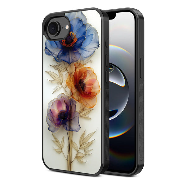 MyBat Design Lab Series Case for Apple iPhone 17e / 16e - Pressed Flowers - MIP16ECSLESM185-2.jpg
