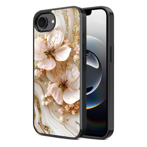 MyBat Design Lab Series Case for Apple iPhone 17e / 16e - Golden Petal Glow - MIP16ECSLESM186-2.jpg