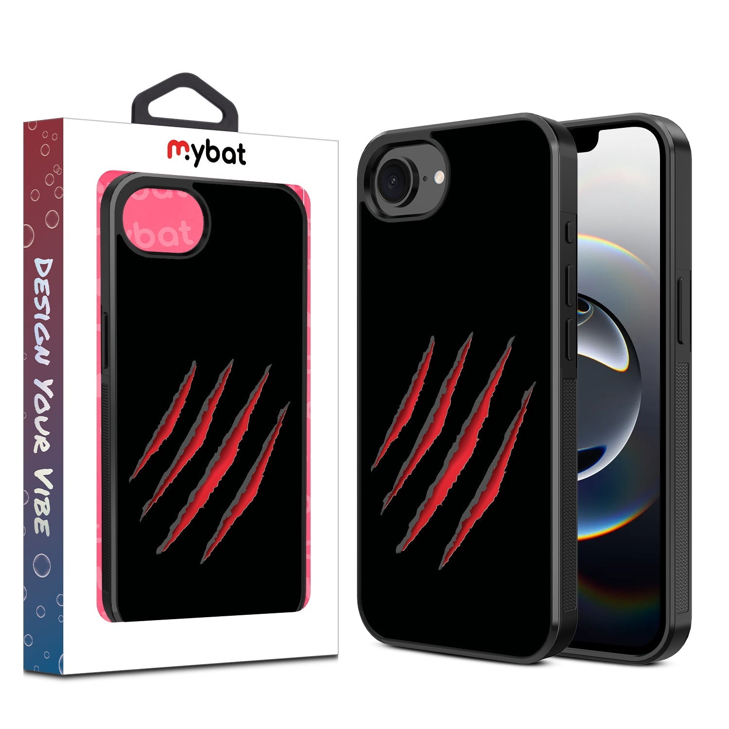 MyBat Design Lab Series Case for Apple iPhone 17e / 16e - Claw Marks