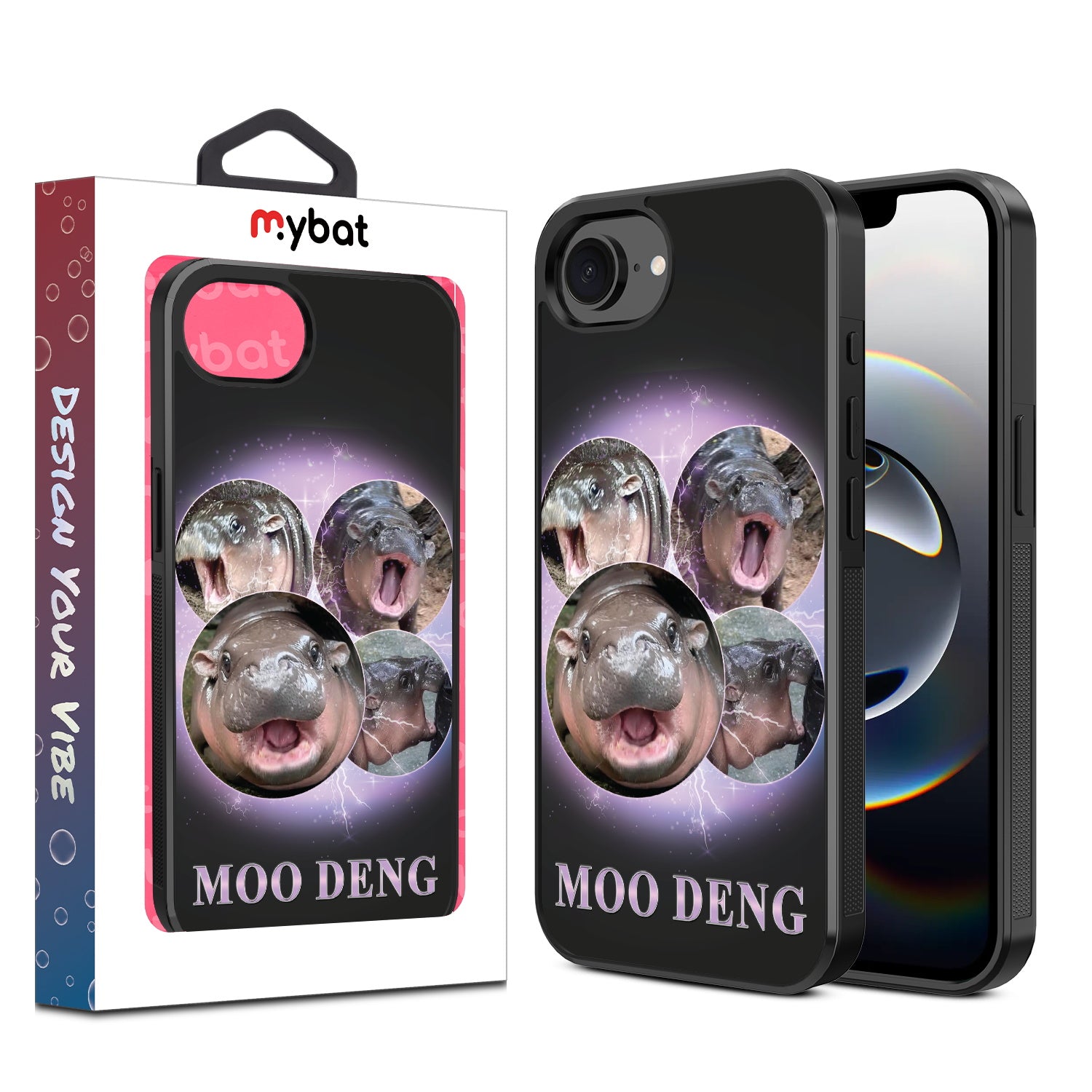MyBat Design Lab Series Case for Apple iPhone 17e / 16e - Moo Deng
