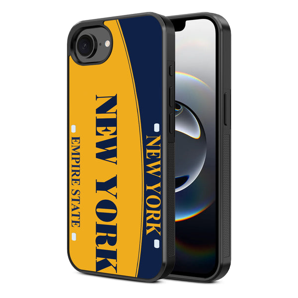 MyBat Design Lab Series Case for Apple iPhone 17e / 16e - New York License Plate - MIP16ECSLESM258-2.jpg