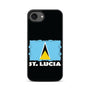MyBat Design Lab Series Case for Apple iPhone 17e / 16e - St. Lucia Flag - MIP16ECSLESM262-3.jpg