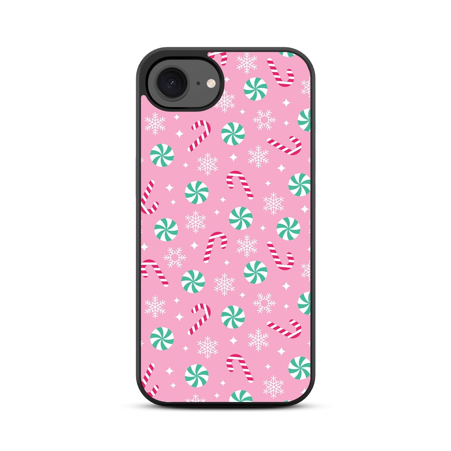 MyBat Design Lab Series Case for Apple iPhone 17e / 16e - Peppermint Swirl