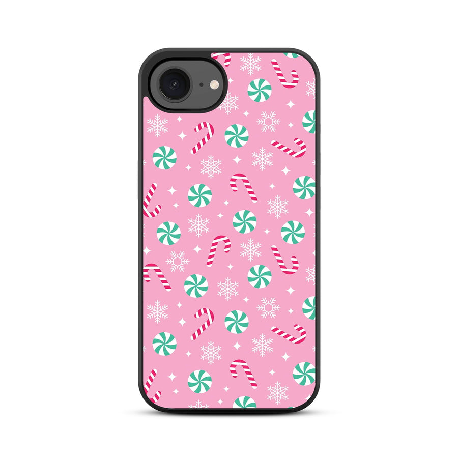 MyBat Design Lab Series Case for Apple iPhone 17e / 16e - Peppermint Swirl