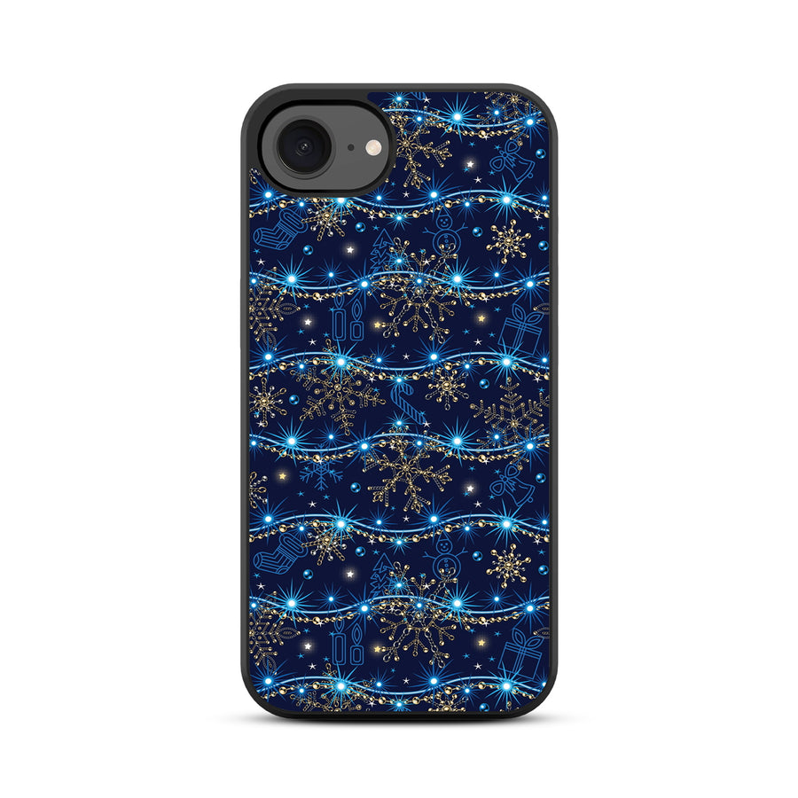 MyBat Design Lab Series Case for Apple iPhone 17e / 16e - Snowflake Twinkle - MIP16ECSLESM285-3.jpg