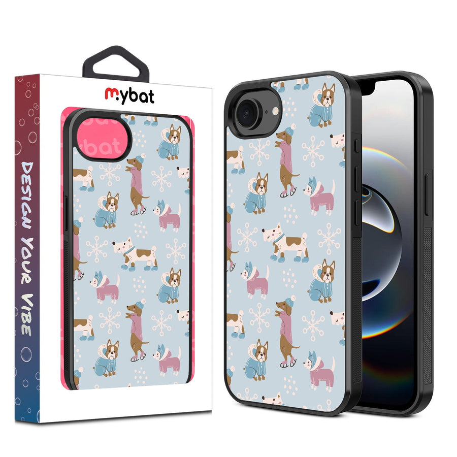 MyBat Design Lab Series Case for Apple iPhone 17e / 16e - Puppy Snow Play