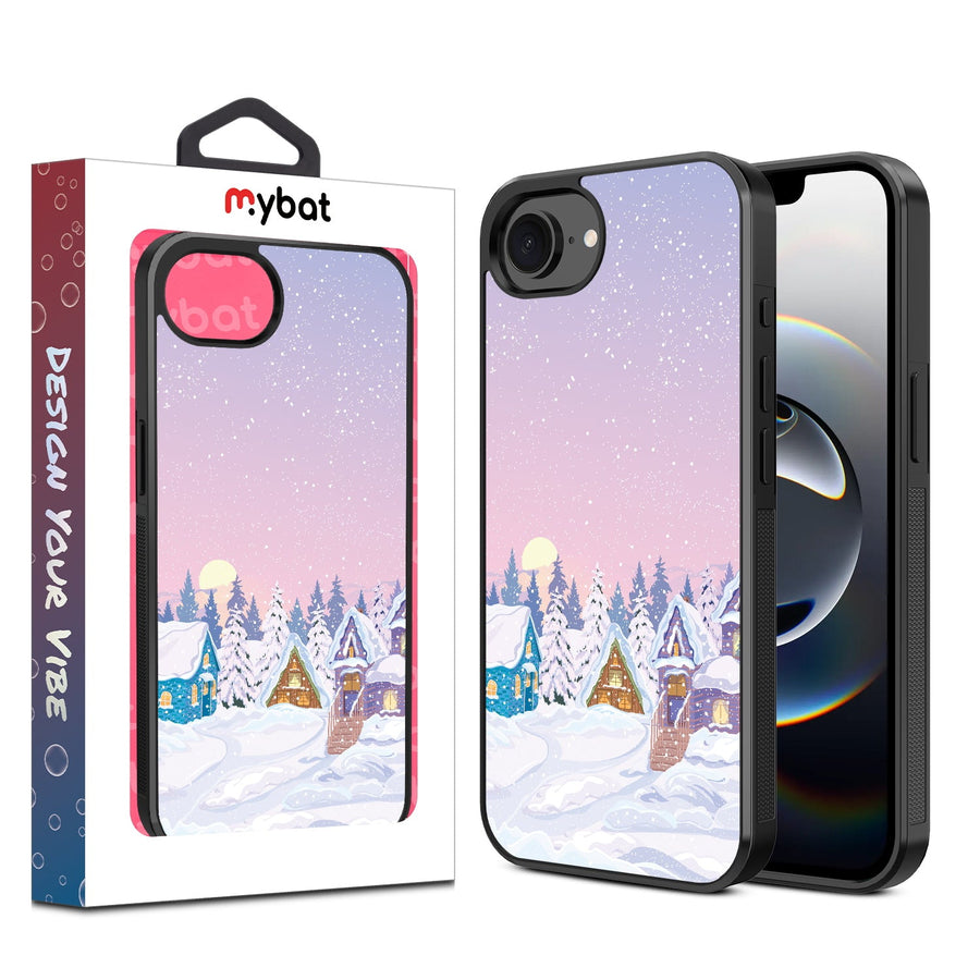 MyBat Design Lab Series Case for Apple iPhone 17e / 16e - Snow Globe Village