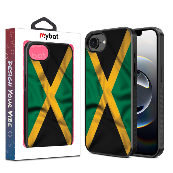 MyBat Design Lab Series Case for Apple iPhone 17e / 16e - Jamaica Flag - MIP16ECSLESM310-1.jpg