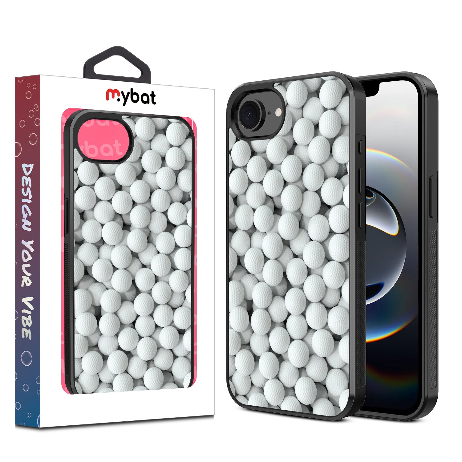 MyBat Design Lab Series Case for Apple iPhone 17e / 16e - Golf Balls