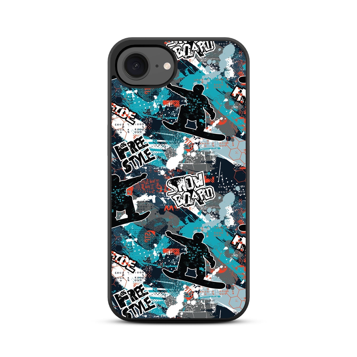 MyBat Design Lab Series Case for Apple iPhone 17e / 16e - Shredding Freestyle