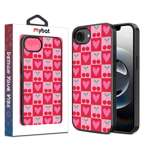 MyBat Design Lab Series Case for Apple iPhone 17e / 16e - Cherry Hearts - MIP16ECSLESM334-1.jpg