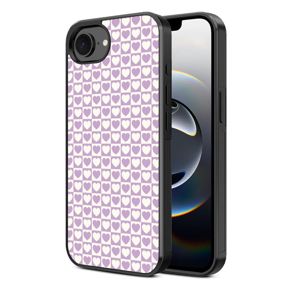 MyBat Design Lab Series Case for Apple iPhone 17e / 16e - Heart Grid - MIP16ECSLESM339-2.jpg