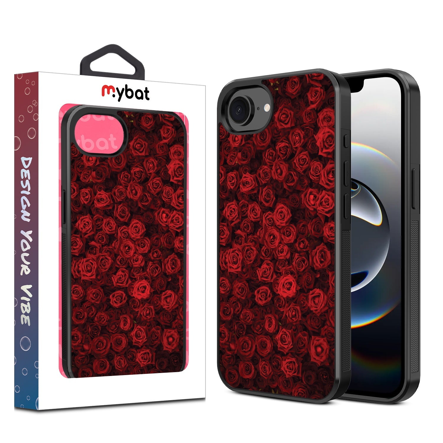 MyBat Design Lab Series Case for Apple iPhone 17e / 16e - Red Roses