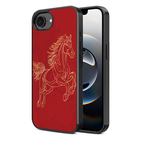 MyBat Design Lab Series Case for Apple iPhone 17e / 16e - Fire Horse - MIP16ECSLESM460-2.jpg