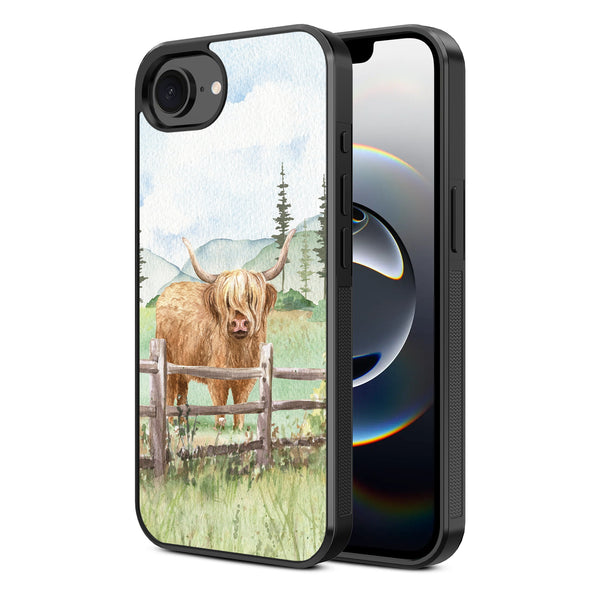 MyBat Design Lab Series Case for Apple iPhone 17e / 16e - Highland Cow - MIP16ECSLESM470-2.jpg