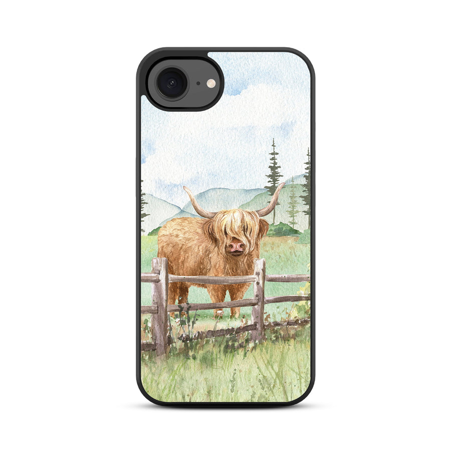 MyBat Design Lab Series Case for Apple iPhone 17e / 16e - Highland Cow - MIP16ECSLESM470-3.jpg