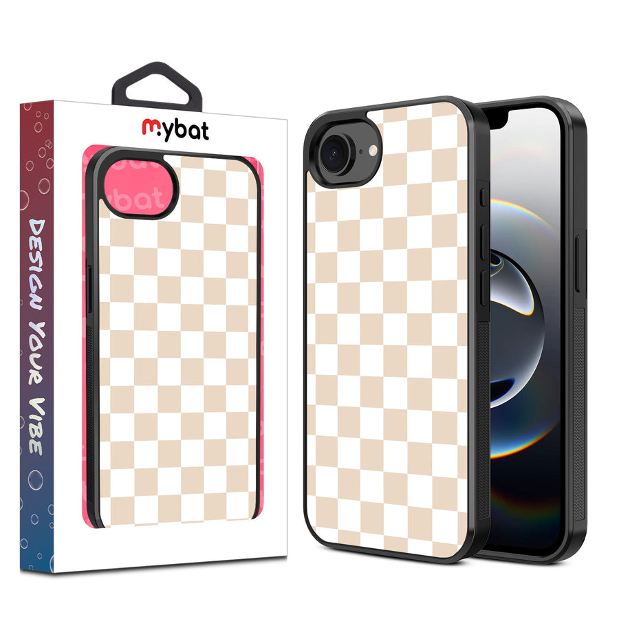 MyBat Design Lab Series Case for Apple iPhone 17e / 16e - Tan Check - MIP16ECSLESM475-1.jpg