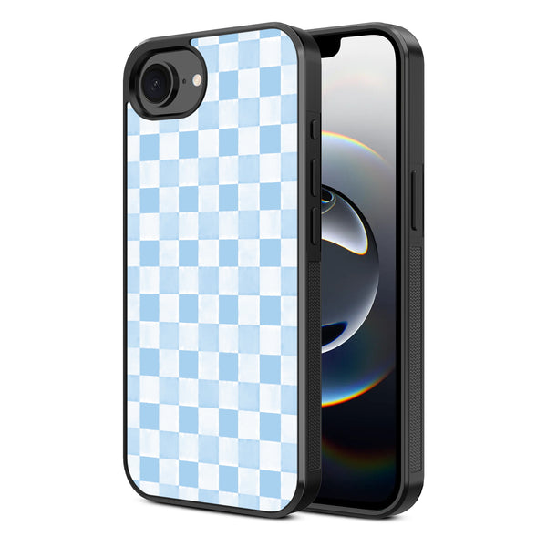 MyBat Design Lab Series Case for Apple iPhone 17e / 16e - Sky Blue Check - MIP16ECSLESM478-2.jpg