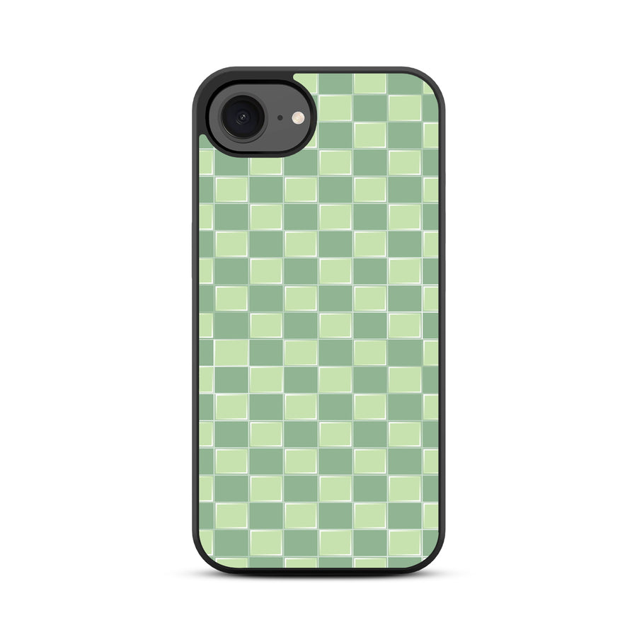 MyBat Design Lab Series Case for Apple iPhone 17e / 16e - Matcha Check - MIP16ECSLESM482-3.jpg