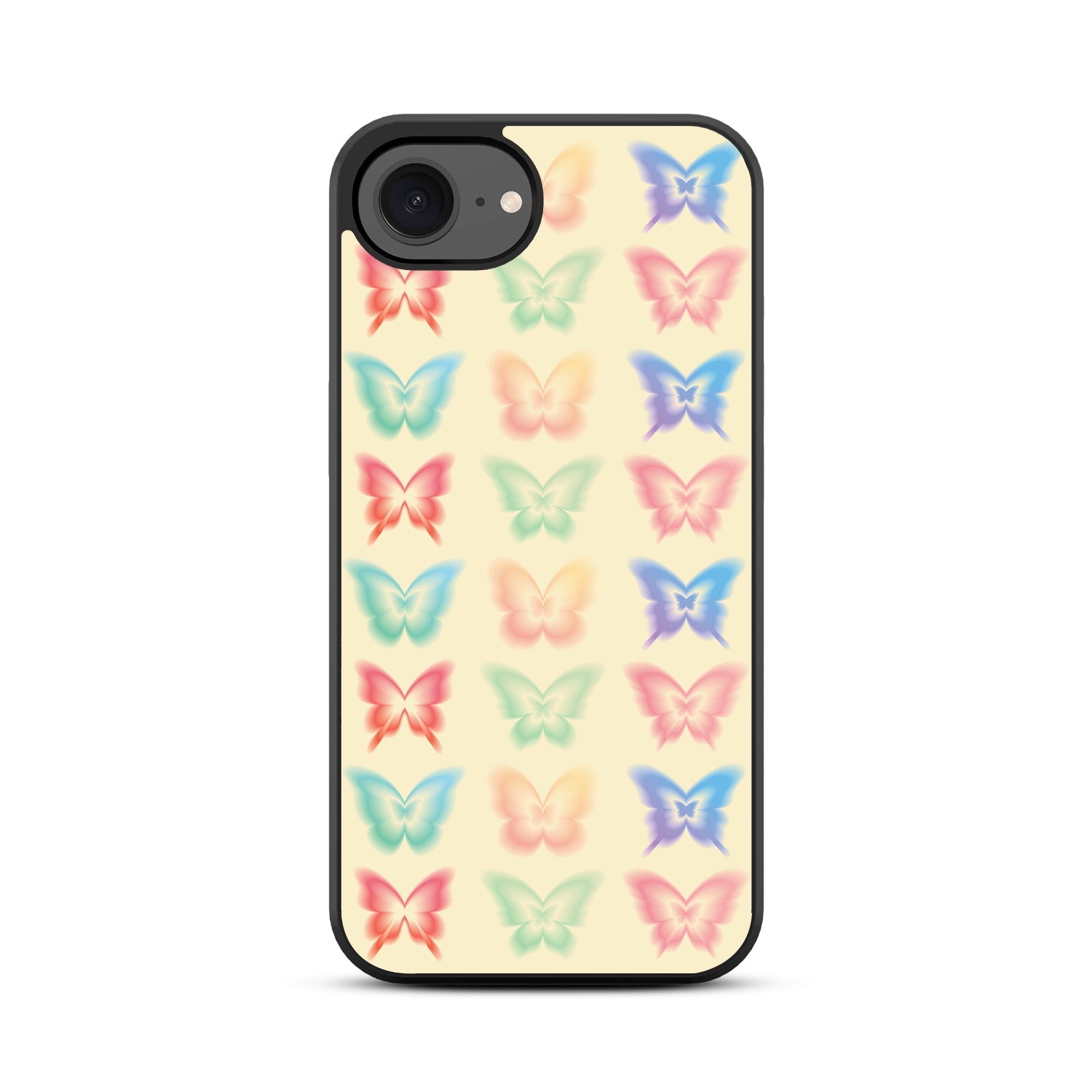 MyBat Design Lab Series Case for Apple iPhone 17e / 16e - Technicolor Butterflies