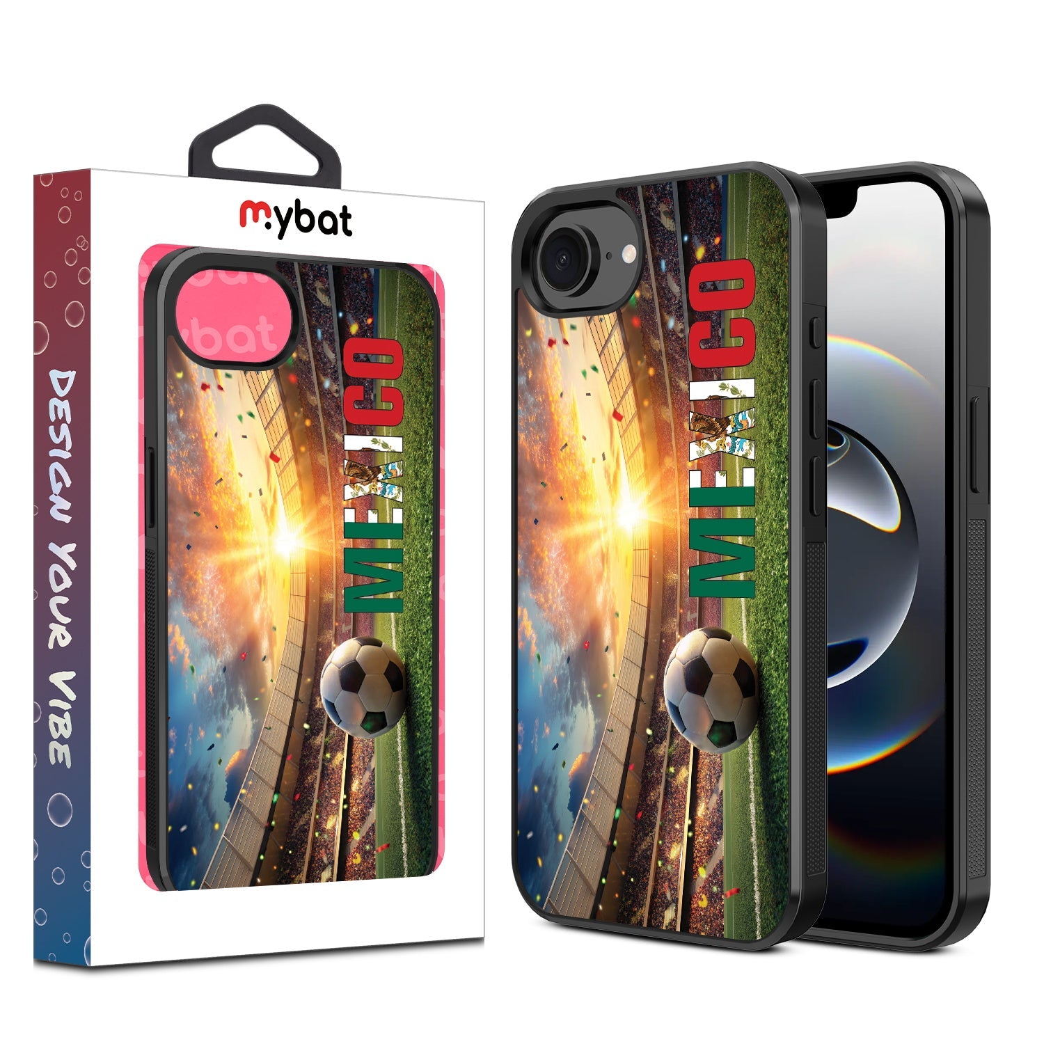 MyBat Design Lab Series Case for Apple iPhone 17e / 16e – Mexico Goal