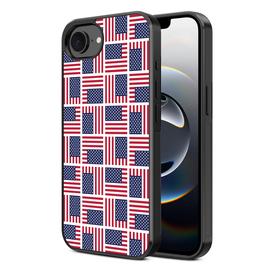 MyBat Design Lab Series Case for Apple iPhone 17e / 16e – Flag Patchwork - MIP16ECSLESM519-1.JPG