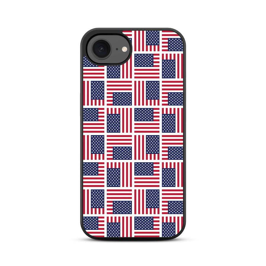 MyBat Design Lab Series Case for Apple iPhone 17e / 16e – Flag Patchwork - MIP16ECSLESM519-2.JPG