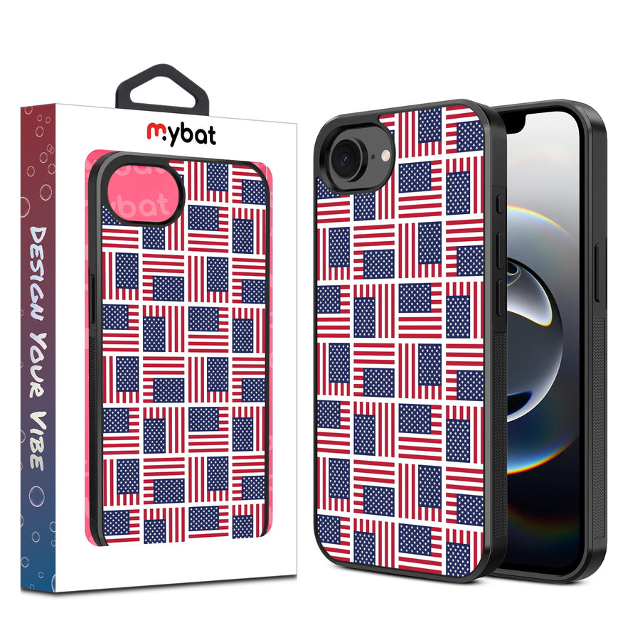 MyBat Design Lab Series Case for Apple iPhone 17e / 16e – Flag Patchwork - MIP16ECSLESM519.JPG