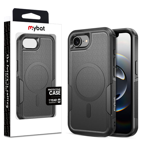 MyBat Fortress Series MagSafe Case for Apple iPhone 16e - Black - MIP16ECSRSKMS301-1.jpg