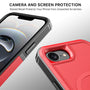 MyBat Fortress Series MagSafe Case for Apple iPhone 16e - Red - MIP16ECSRSKMS302-4.jpg